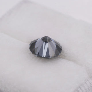 3.00 CT Gray Round Cut Loose Moissanite