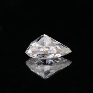 5.00 CT Pear Hybrid Cut Colorless Loose Moissanite - ELITE CARAT