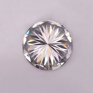 6.00 MM Heart And Arrow Round Cut Colorless Loose Moissanite - ELITE CARAT