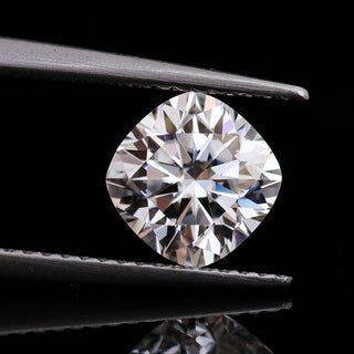 1 CT Cushion Cut Colorless Loose Moissanite - ELITE CARAT