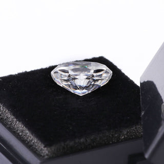 4.50 CT Ice Crushed Oval Cut Colorless Loose Moissanite - ELITE CARAT