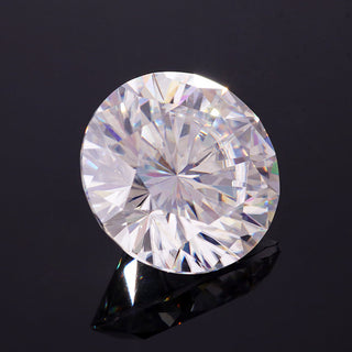 6.00 MM Heart And Arrow Round Cut Colorless Loose Moissanite - ELITE CARAT