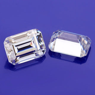 2.75 CT Emerald Cut Colorless Loose Moissanite