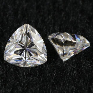 9.00 MM Trillion Cut Colorless Loose Moissanite - ELITE CARAT