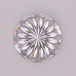 6.00 MM Heart And Arrow Round Cut Colorless Loose Moissanite - ELITE CARAT