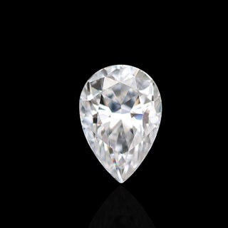 5.00 CT Pear Hybrid Cut Colorless Loose Moissanite - ELITE CARAT