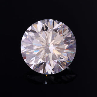 6.00 MM Heart And Arrow Round Cut Colorless Loose Moissanite - ELITE CARAT