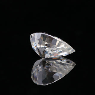 5.00 CT Pear Hybrid Cut Colorless Loose Moissanite - ELITE CARAT