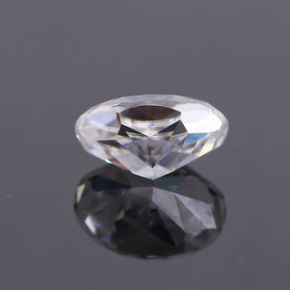 4.50 CT Ice Crushed Oval Cut Colorless Loose Moissanite - ELITE CARAT