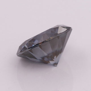 3.00 CT Gray Round Cut Loose Moissanite