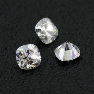 1 CT Cushion Cut Colorless Loose Moissanite - ELITE CARAT